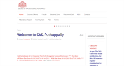 Desktop Screenshot of caspayyappady.ihrd.ac.in